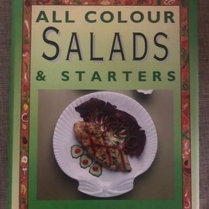 Cookbook “All Colour Salads & Starters” Hardcover